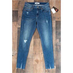 🆕 Lycra Stretch Dark Wash Skinny Jeans - Size 4/27
